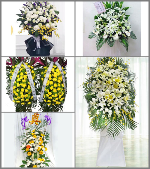 福建厦门思明区筼筜街道白事花篮预定